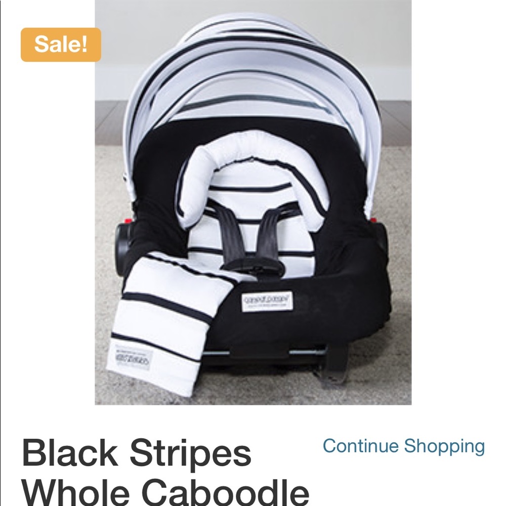 Car seat canopy makeover set 5 piece